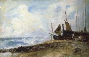 John Constable Brighton Beach oil